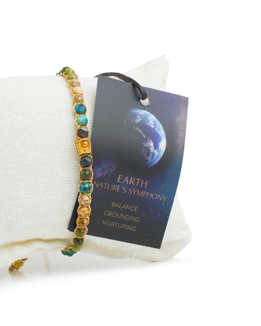 Earth Nature's Symphony Bracelet Gold