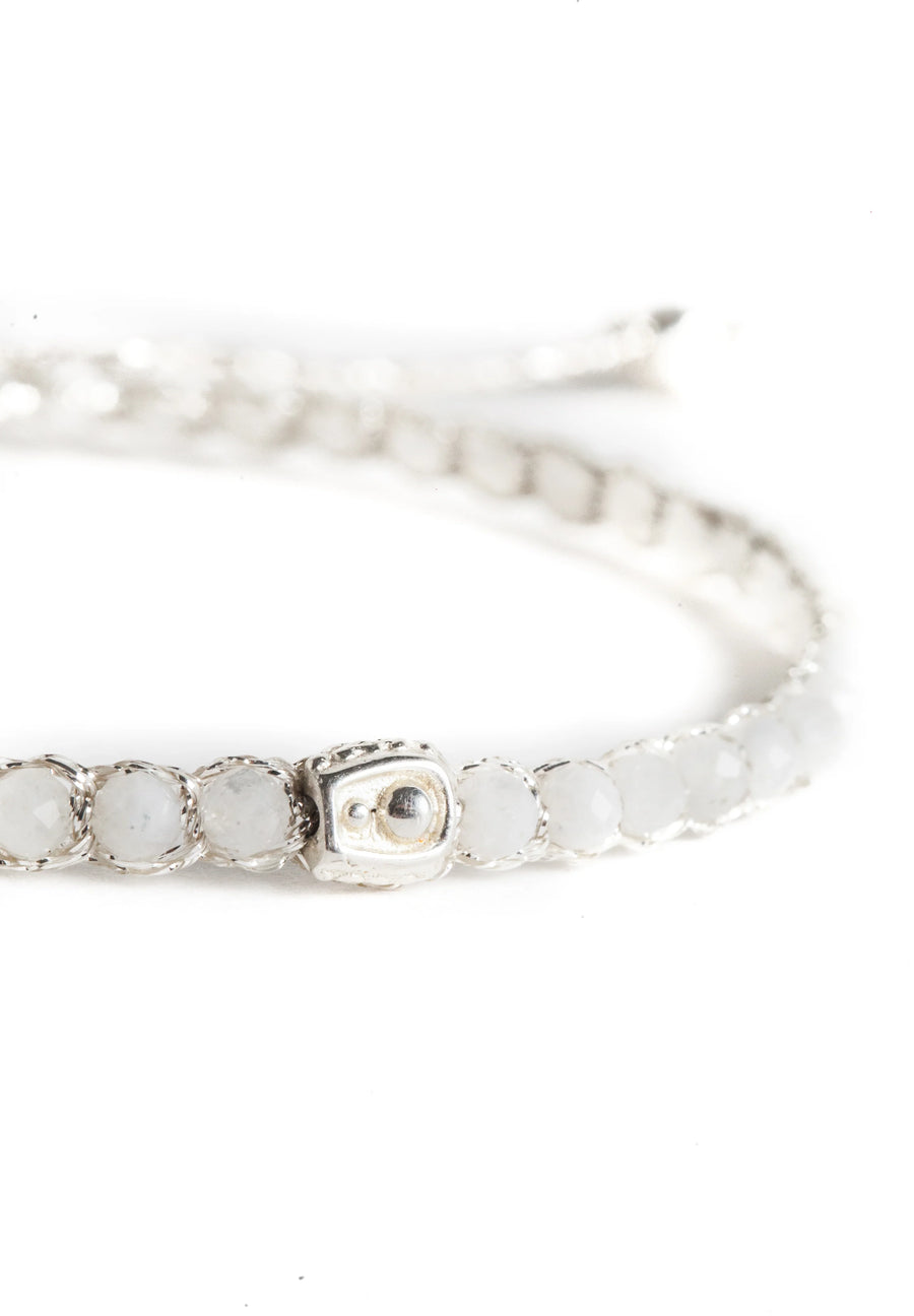 Moonstone Bracelet | Silver