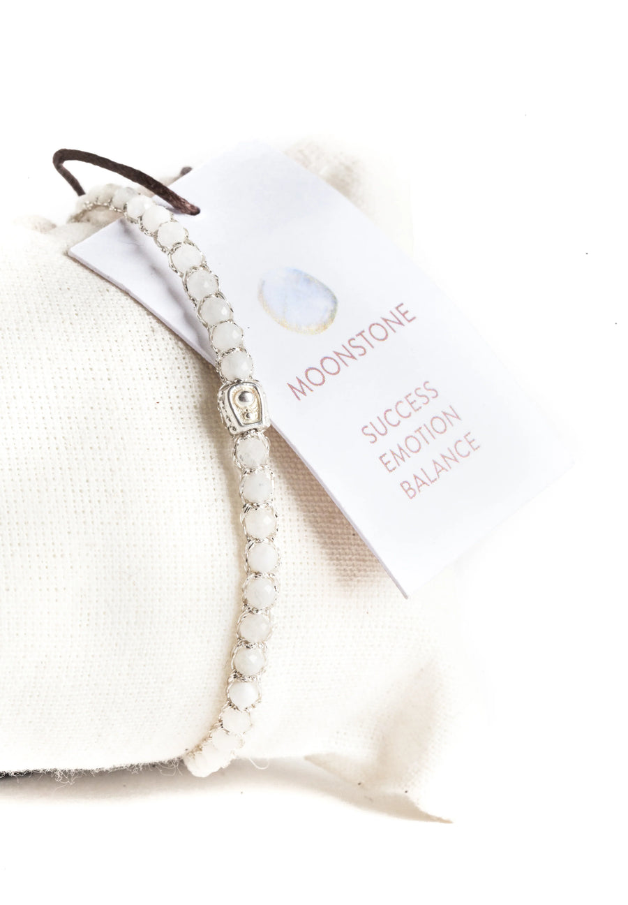 Moonstone Bracelet | Silver