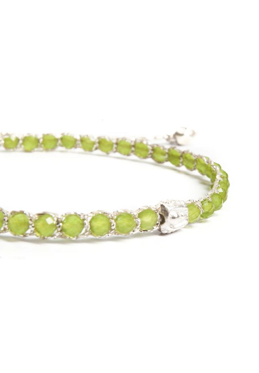 Peridot Bracelet | Silver