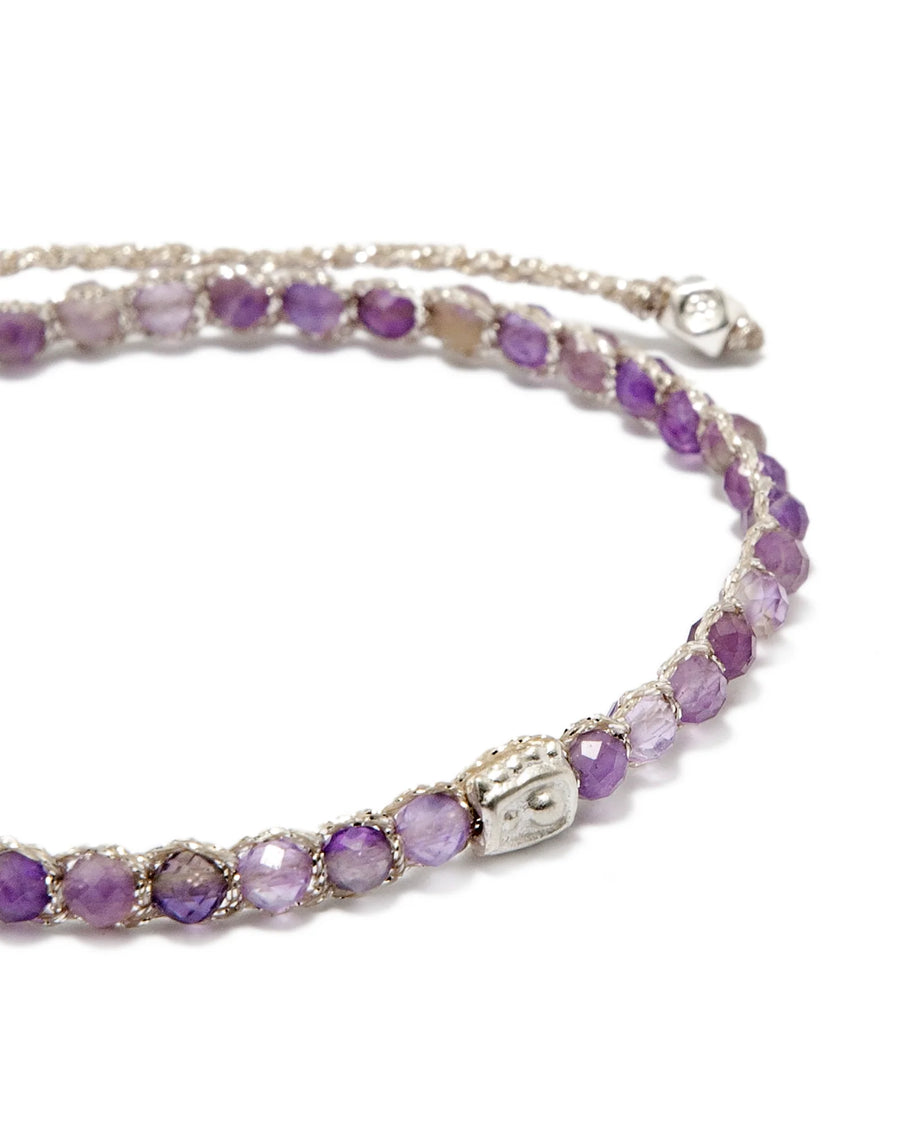 Amethyst Bracelet | Silver