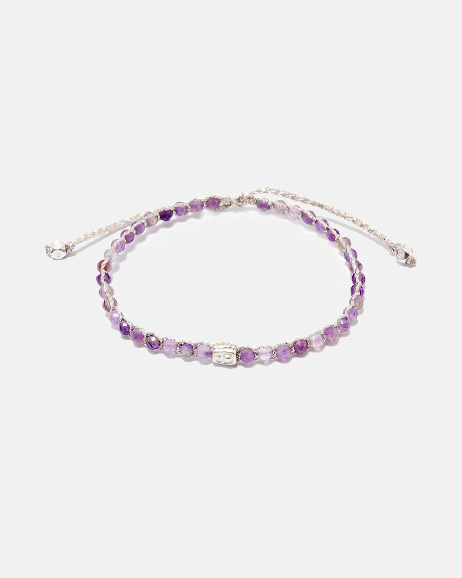 Amethyst Bracelet | Silver