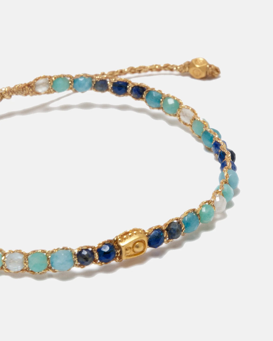 Ombre Blue River Bracelet Bracelet | Gold