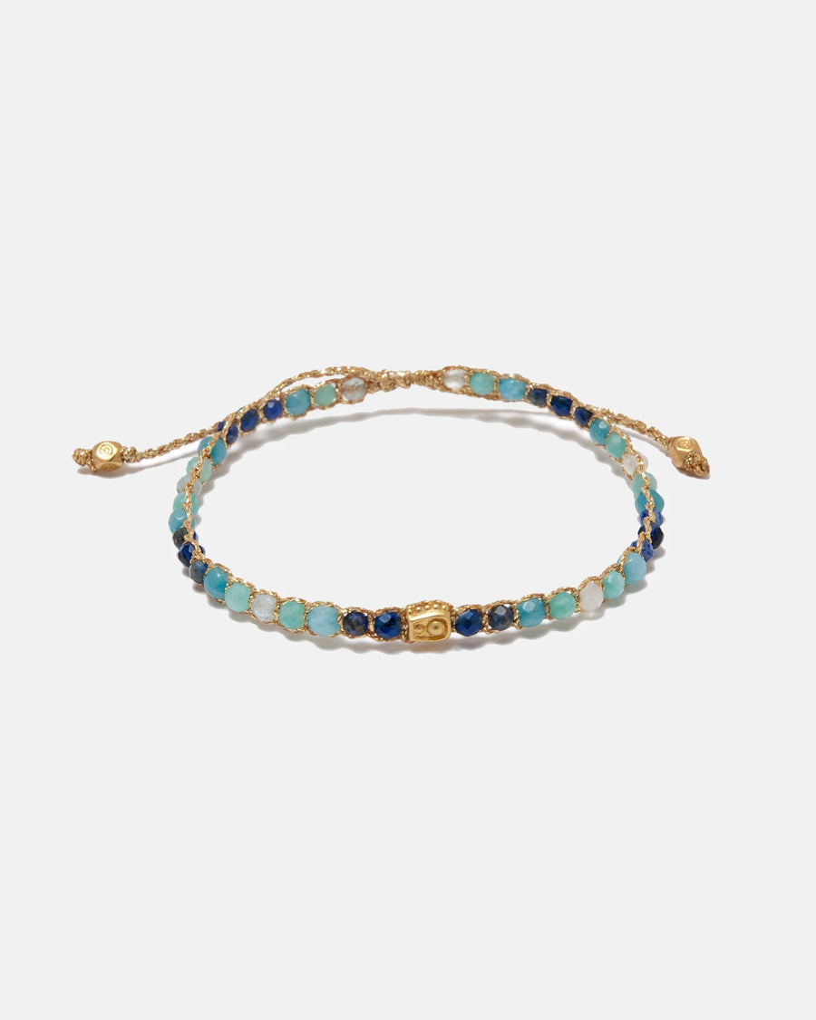 Ombre Blue River Bracelet Bracelet | Gold