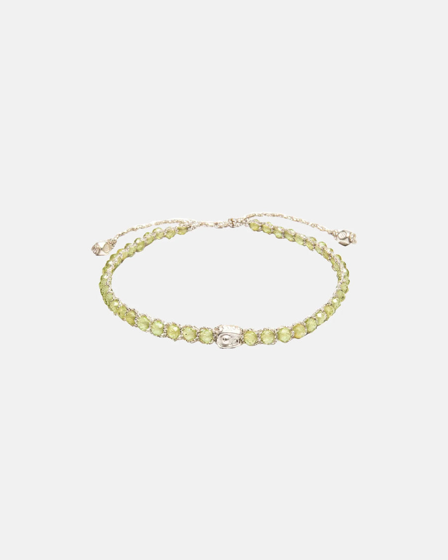 Peridot Bracelet | Silver