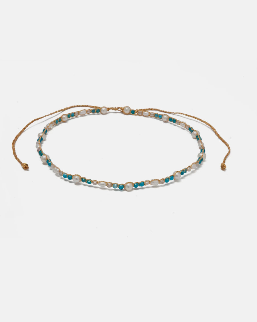 Pearl & Gemstone Temptation Choker | Gold