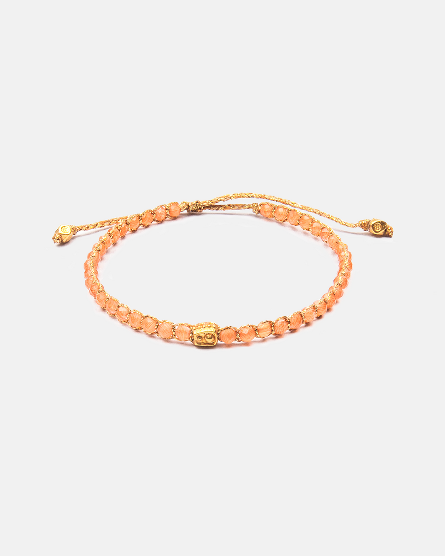 Light Carnelian Bracelet | Gold